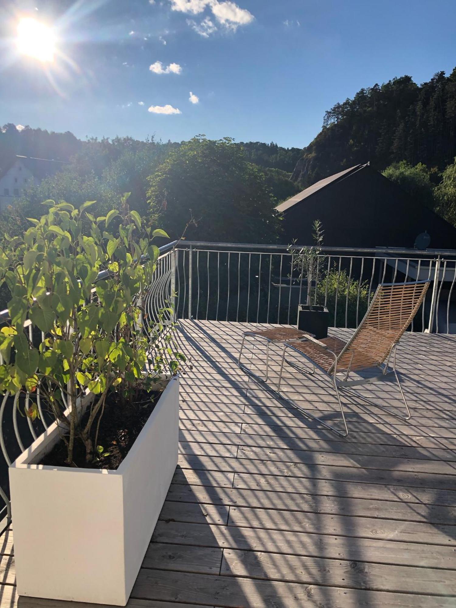Stilvolle Wohnung Fuer 2-3 Personen - Mit Riesiger Dachterrasse Haigerloch Екстер'єр фото